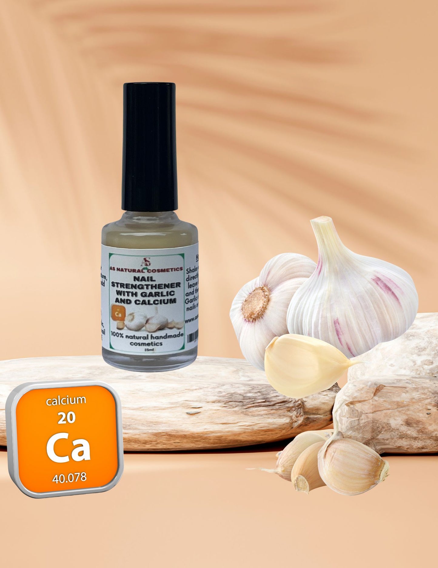Nails Strengthener with Garlic and Calcium