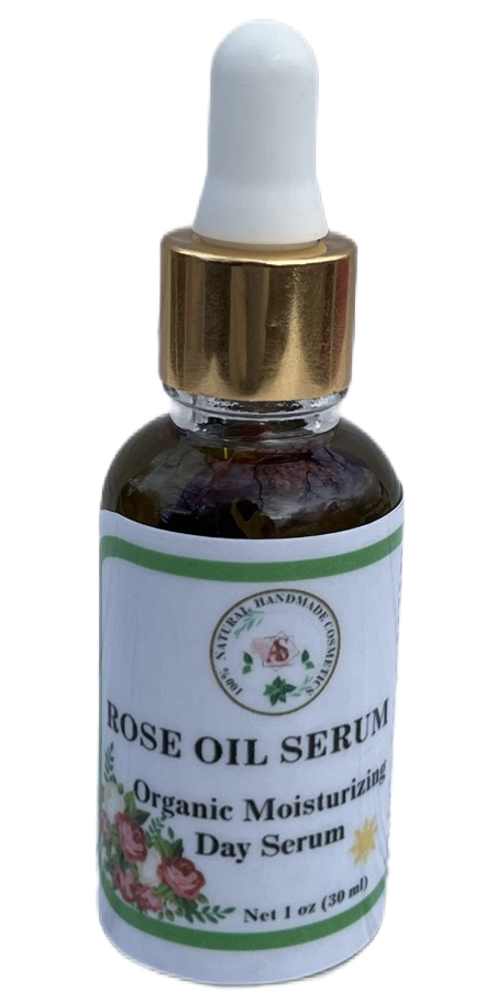 Sérum Facial Hidratante de Aceite de Rosa Orgánico, para el Día.